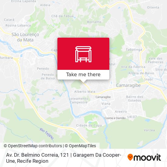 Av. Dr. Belmino Correia, 121 | Garagem Da Cooper-Une map