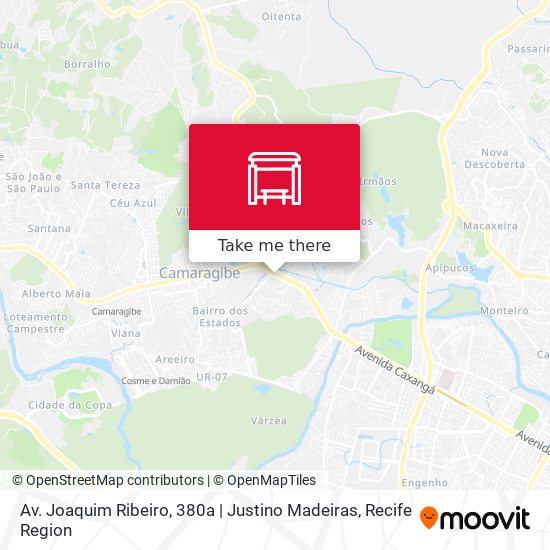 Av. Joaquim Ribeiro, 380a | Justino Madeiras map