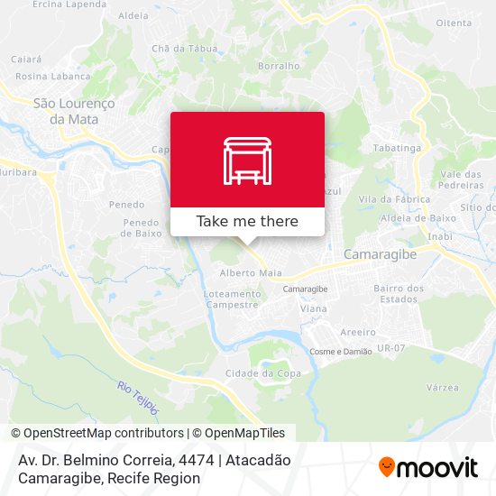 Av. Dr. Belmino Correia, 4474 | Atacadão Camaragibe map