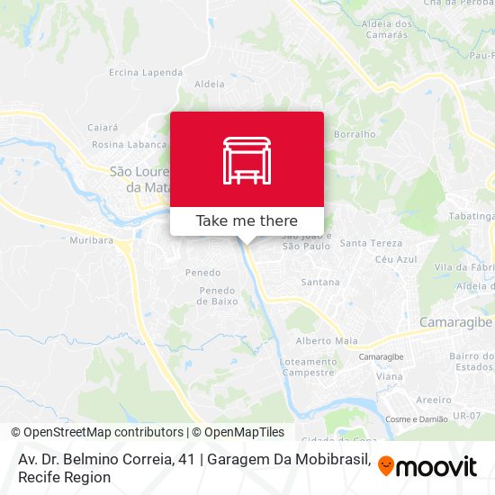 Mapa Av. Dr. Belmino Correia, 41 | Garagem Da Mobibrasil