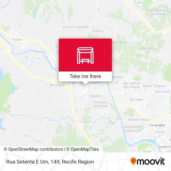 Rua Setenta E Um, 149 map