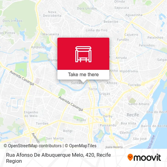 Rua Afonso De Albuquerque Melo, 420 map
