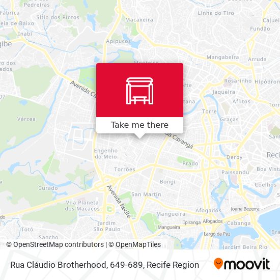 Rua Cláudio Brotherhood, 649-689 map