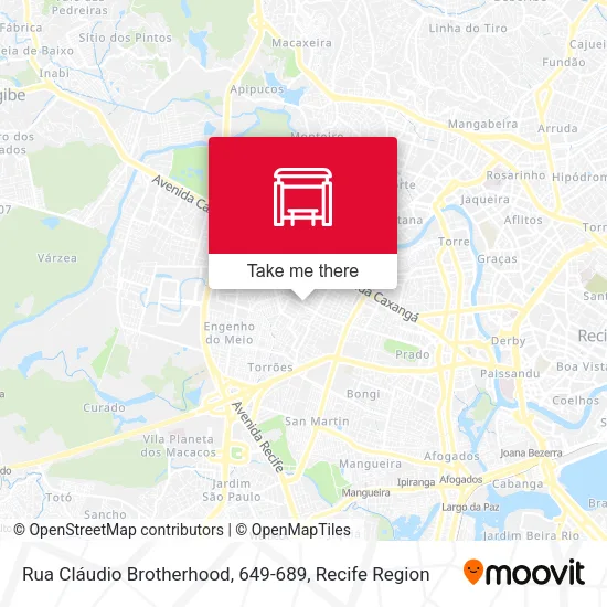 Rua Cláudio Brotherhood, 649-689 map