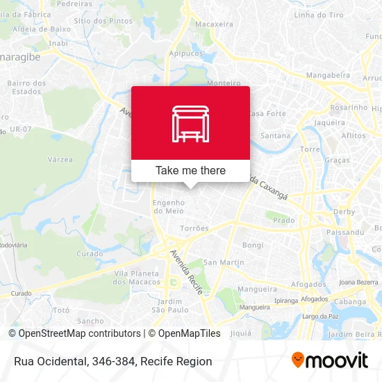 Rua Ocidental, 346-384 map