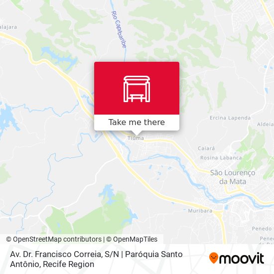 Av. Dr. Francisco Correia, S / N | Paróquia Santo Antônio map