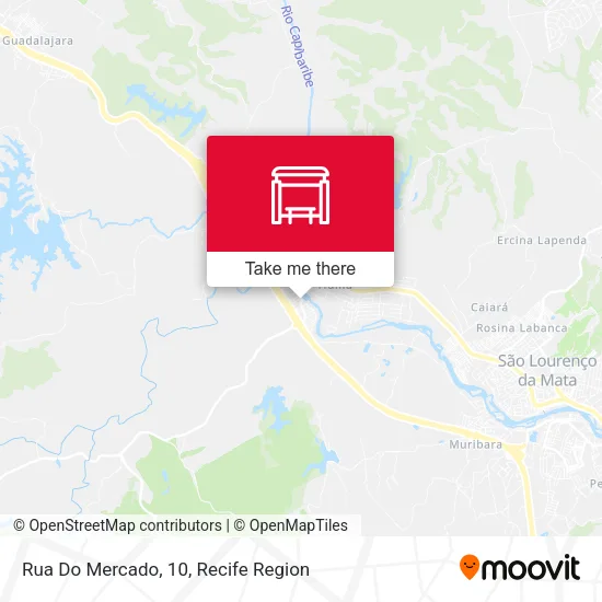 Rua Do Mercado, 10 map