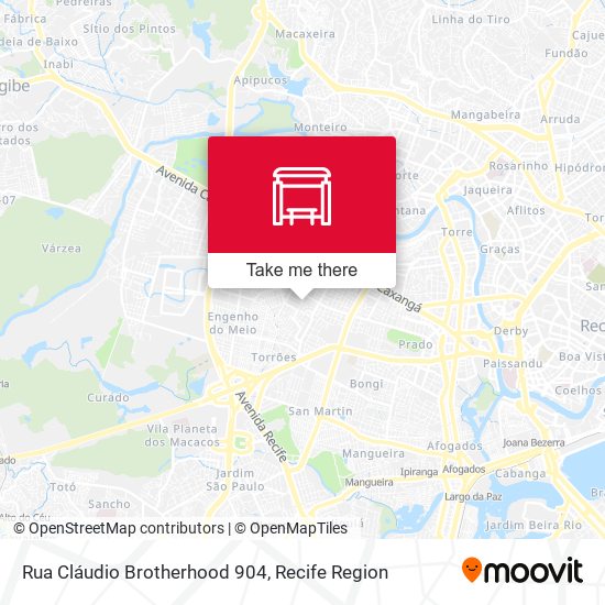 Rua Cláudio Brotherhood 904 map
