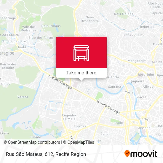 Rua São Mateus, 612 map