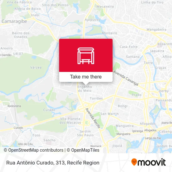 Rua Antônio Curado, 313 map