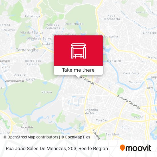 Rua João Sales De Menezes, 203 map