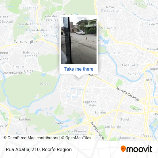 Rua Abatiá, 210 map