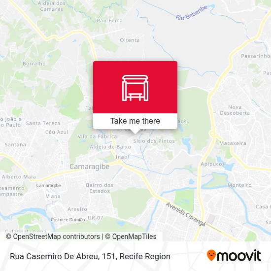 Rua Casemiro De Abreu, 151 map