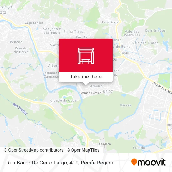 Rua Barão De Cerro Largo, 419 map