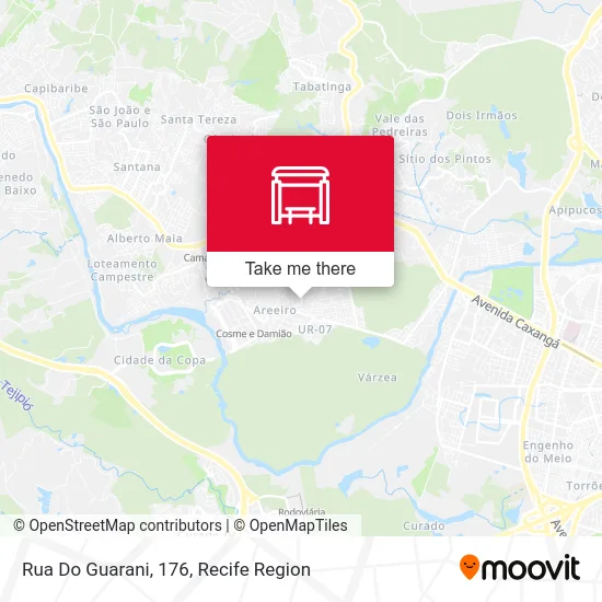Rua Do Guarani, 176 map