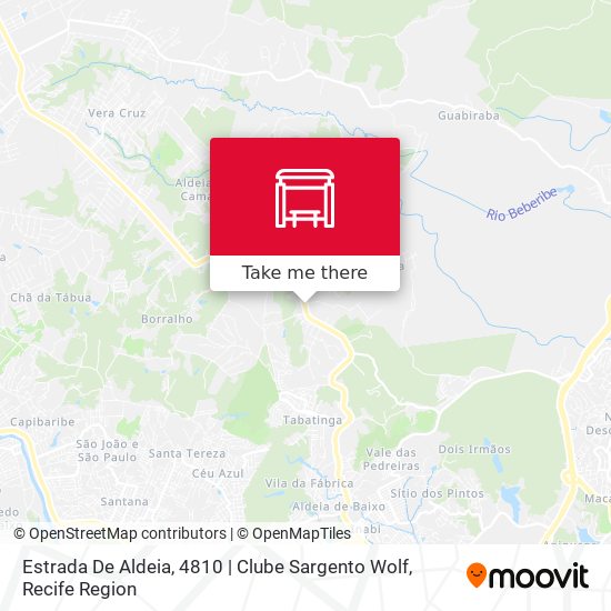 Estrada De Aldeia, 4810 | Clube Sargento Wolf map