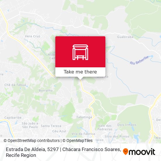 Estrada De Aldeia, 5297 | Chácara Francisco Soares map
