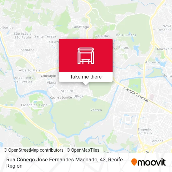 Rua Cônego José Fernandes Machado, 43 map