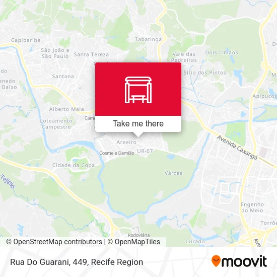 Rua Do Guarani, 449 map