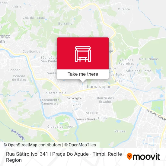 Rua Sátiro Ivo, 341 | Praça Do Açude - Timbi map