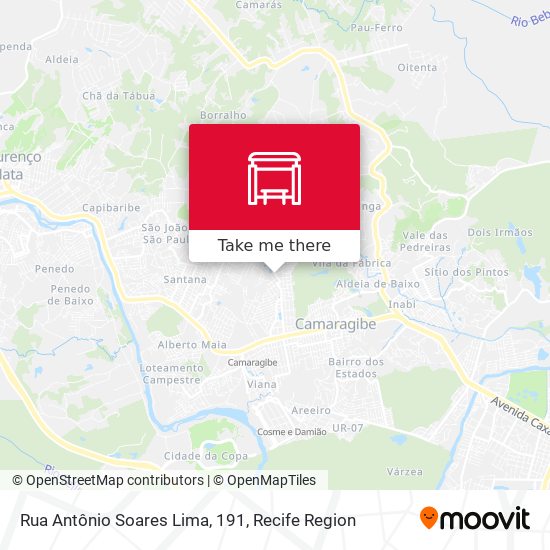 Rua Antônio Soares Lima, 191 map