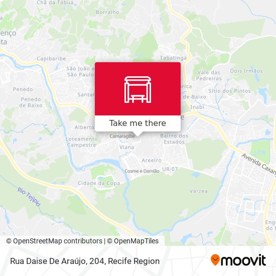 Rua Daise De Araújo, 204 map
