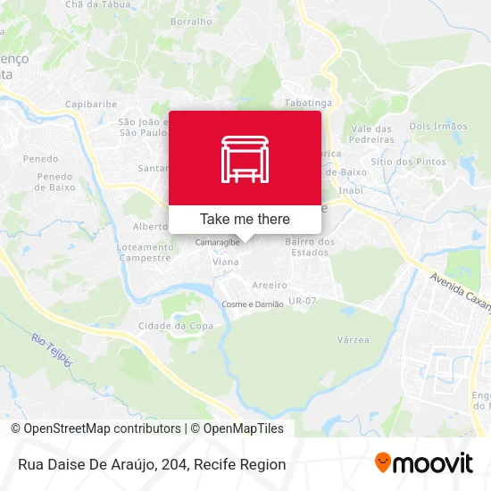 Rua Daise De Araújo, 204 map