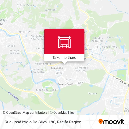 Rua José Izídio Da Silva, 180 map