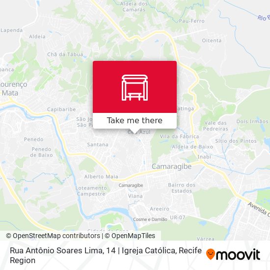 Rua Antônio Soares Lima, 14 | Igreja Católica map