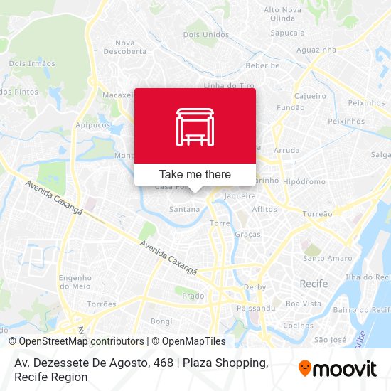 Av. Dezessete De Agosto, 468 | Plaza Shopping map