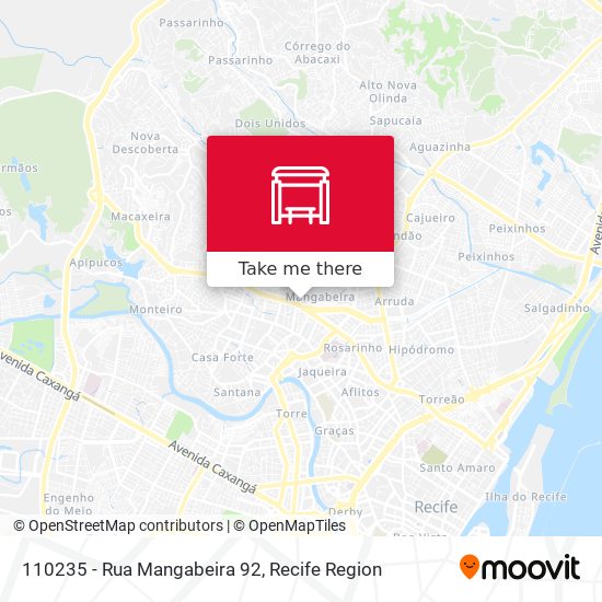 110235 - Rua Mangabeira 92 map