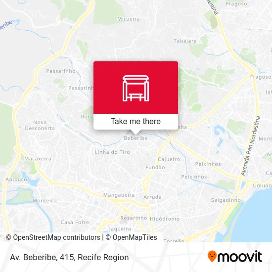 Av. Beberibe, 415 map
