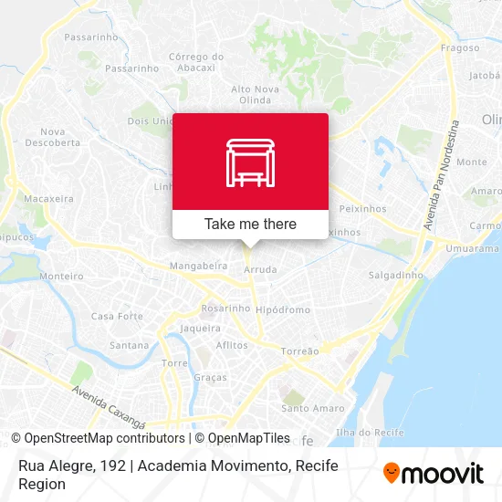 Rua Alegre, 192 | Academia Movimento map