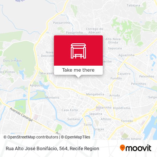 Rua Alto José Bonifácio, 564 map