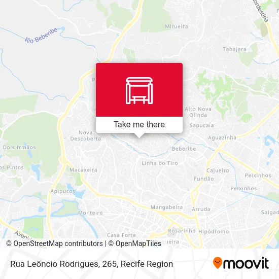 Rua Leôncio Rodrigues, 265 map
