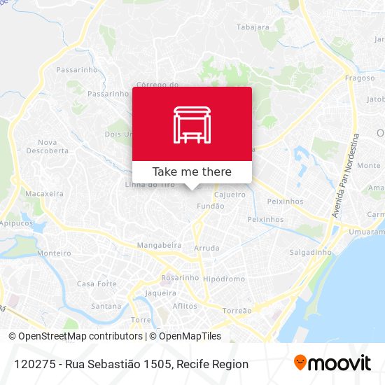 Mapa 120275 - Rua Sebastião 1505