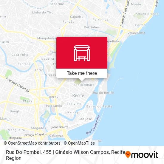 Rua Do Pombal, 455 | Ginásio Wilson Campos map