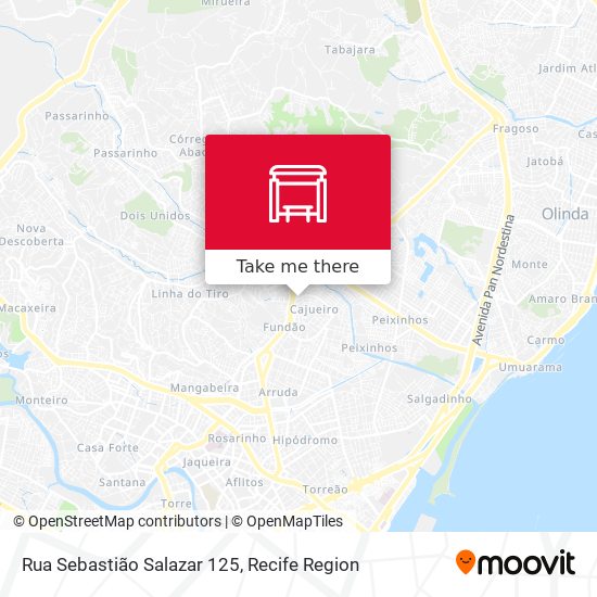 Rua Sebastião Salazar 125 map