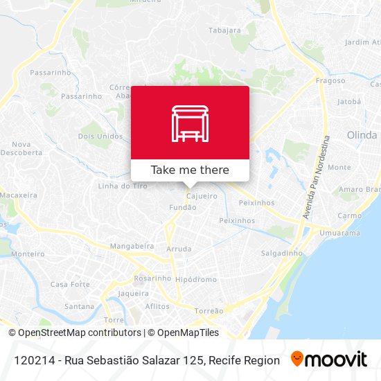 120214 - Rua Sebastião Salazar 125 map