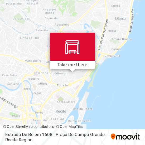 Estrada De Belém 1608 | Praça De Campo Grande map