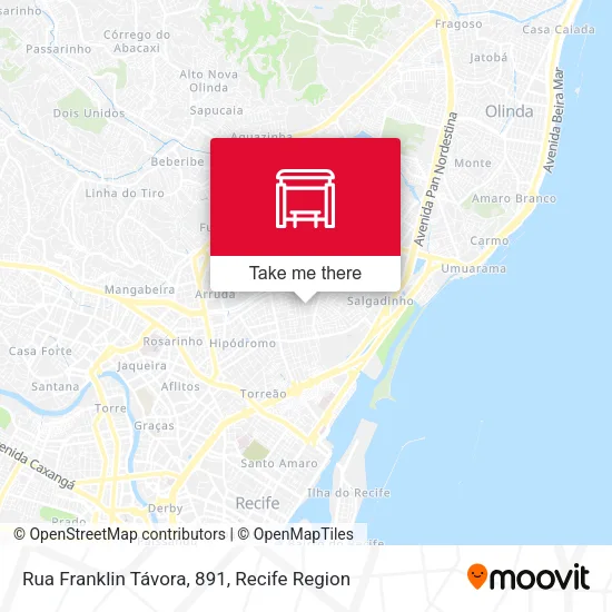 Rua Franklin Távora, 891 map