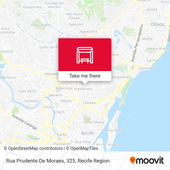 Rua Prudente De Moraes, 325 map