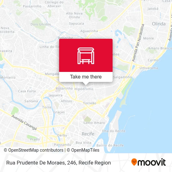 Rua Prudente De Moraes, 246 map