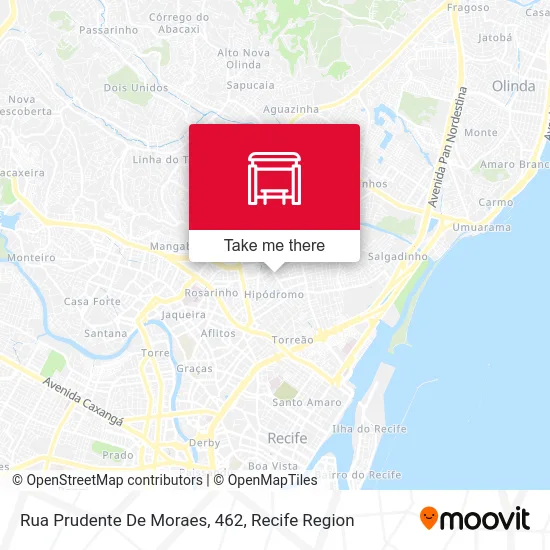 Rua Prudente De Moraes, 462 map