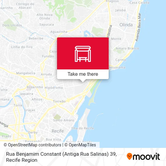 Rua Benjamim Constant (Antiga Rua Salinas) 39 map