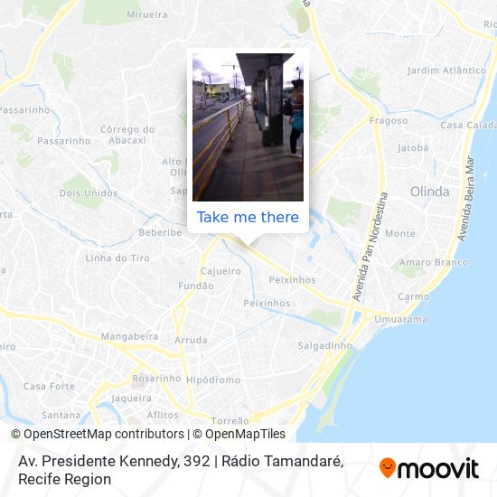 Av. Presidente Kennedy, 392 | Rádio Tamandaré map