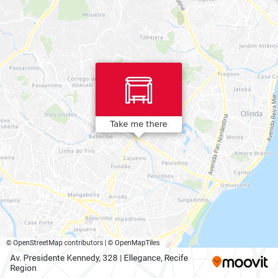 Av. Presidente Kennedy, 328 | Ellegance map