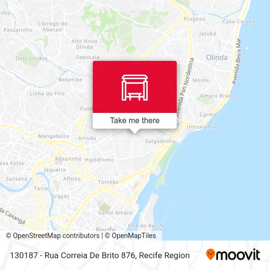 130187 - Rua Correia De Brito 876 map