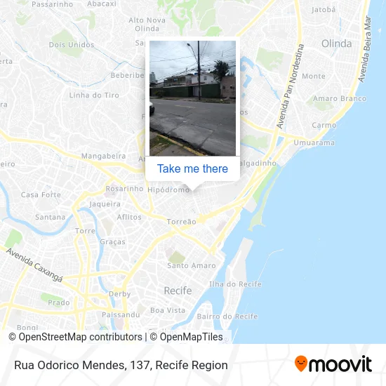 Rua Odorico Mendes, 137 map