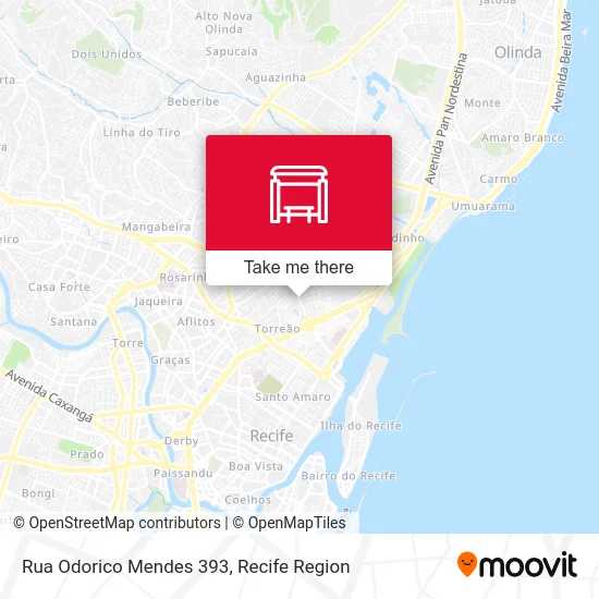 Rua Odorico Mendes 393 map